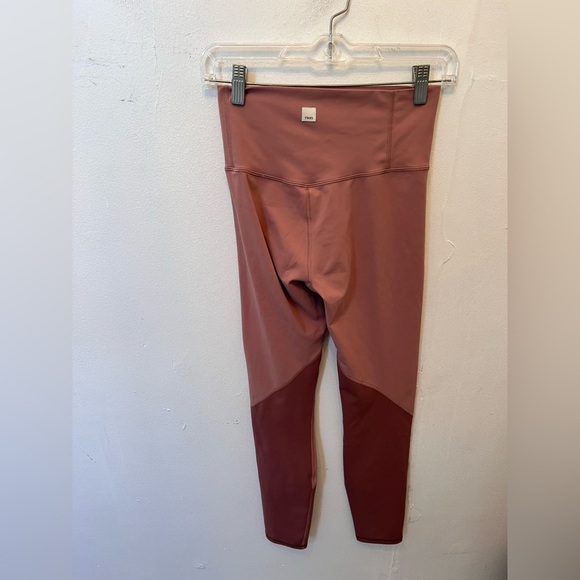Vuori Colorblock Studio Legging High Rise Terracotta Small - Picture 3 of 3